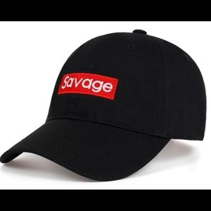 2019 new savage letter Embroidered baseball cap